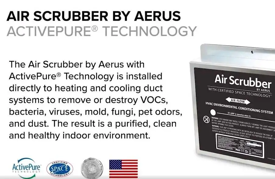 Uv air discount scrubber hvac